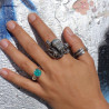 dioptase bague