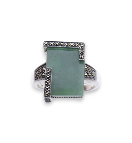 bague jade verte