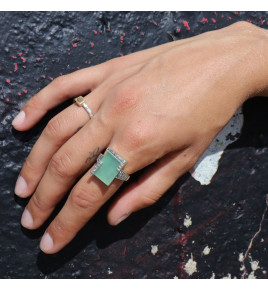bague jade femme