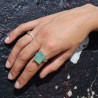 bague jade femme