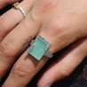 bague jade véritable femme