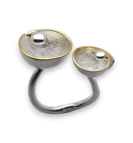 bague argent créateur