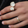 bague argent massif créateur