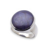 bague rubis argent femme