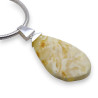 pendentif ambre jaune