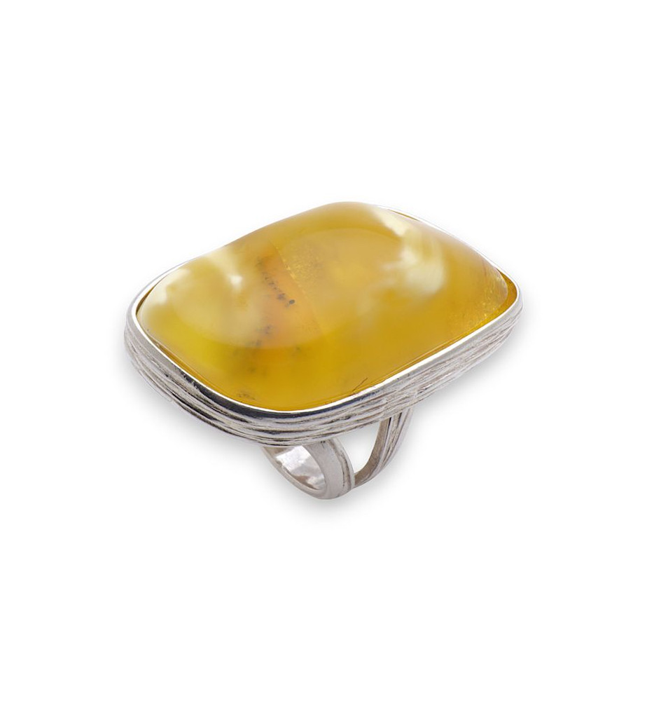 bague ambre femme haut de gamme