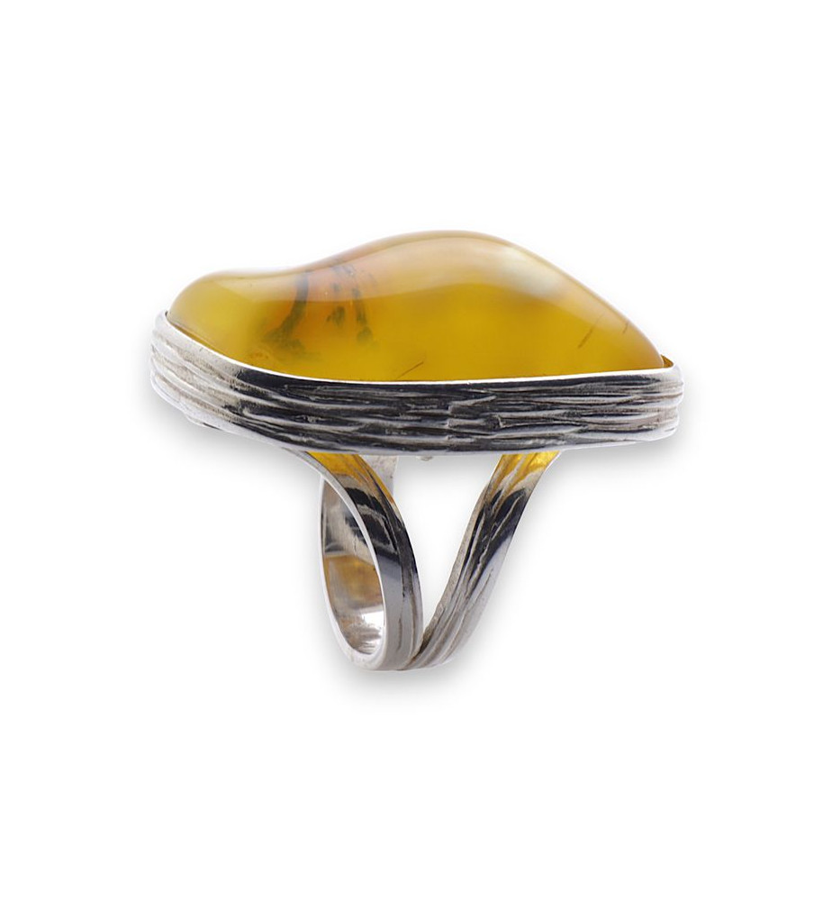 bague ambre femme de créateur