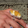bague ambre femme