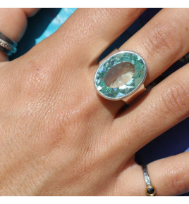 obsidienne bague