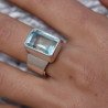 obsidienne bague