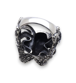 bague pieuvre homme