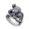 bague poulpe argent 925