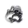 bague poulpe femme