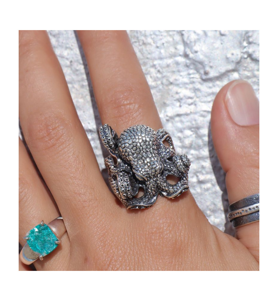 bague poulpe
