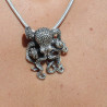 pieuvre pendentif homme