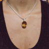 citrine pendentif