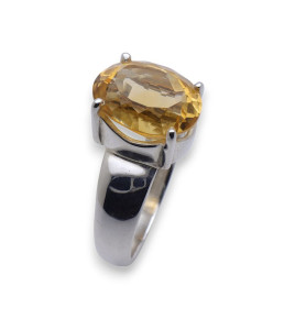 bijou citrine femme