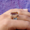 bijou citrine femme