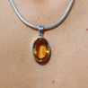 citrine pendentif
