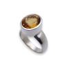 citrine bague