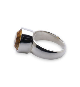 citrine bijoux argent