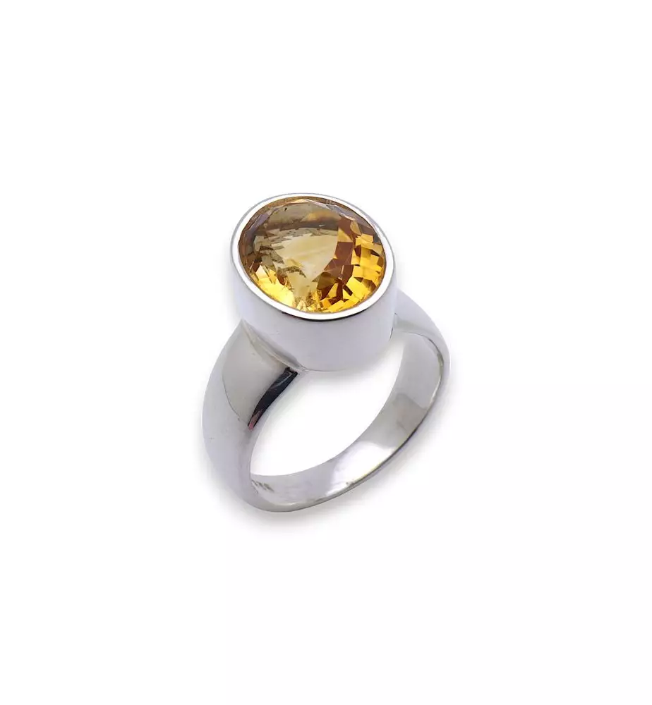 citrine bague argent citrine bague argent