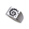 bague argent pour homme