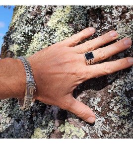 bracelet homme argent 925