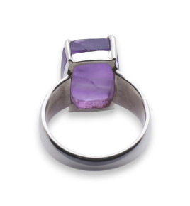 bague pierre violette
