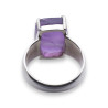 bague pierre violette