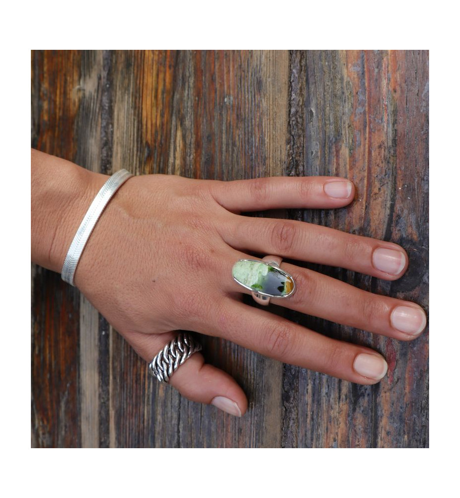 calcédoine chrome bijoux