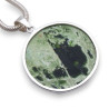 pendentif calcédoine chrome