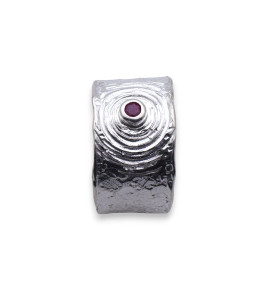 bague rubis moderne