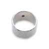 bague rubis argent femme