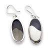 pyrite boucles d'oreilles