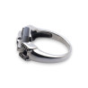 bague argent nacre