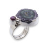bague argent améthyste véritable