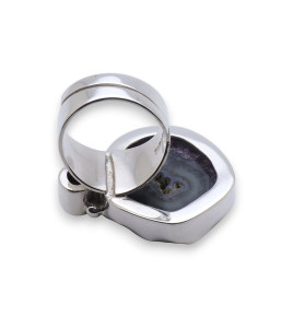 améthyste bague argent