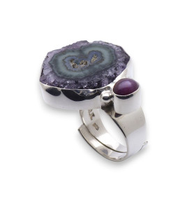 améthyste bague femme