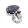 améthyste bague femme