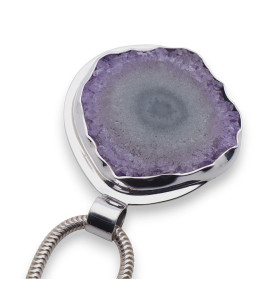 amethyst stalactite pendant