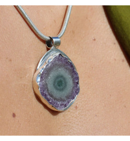améthyste pendentif