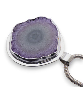 améthyste stalactite bijou