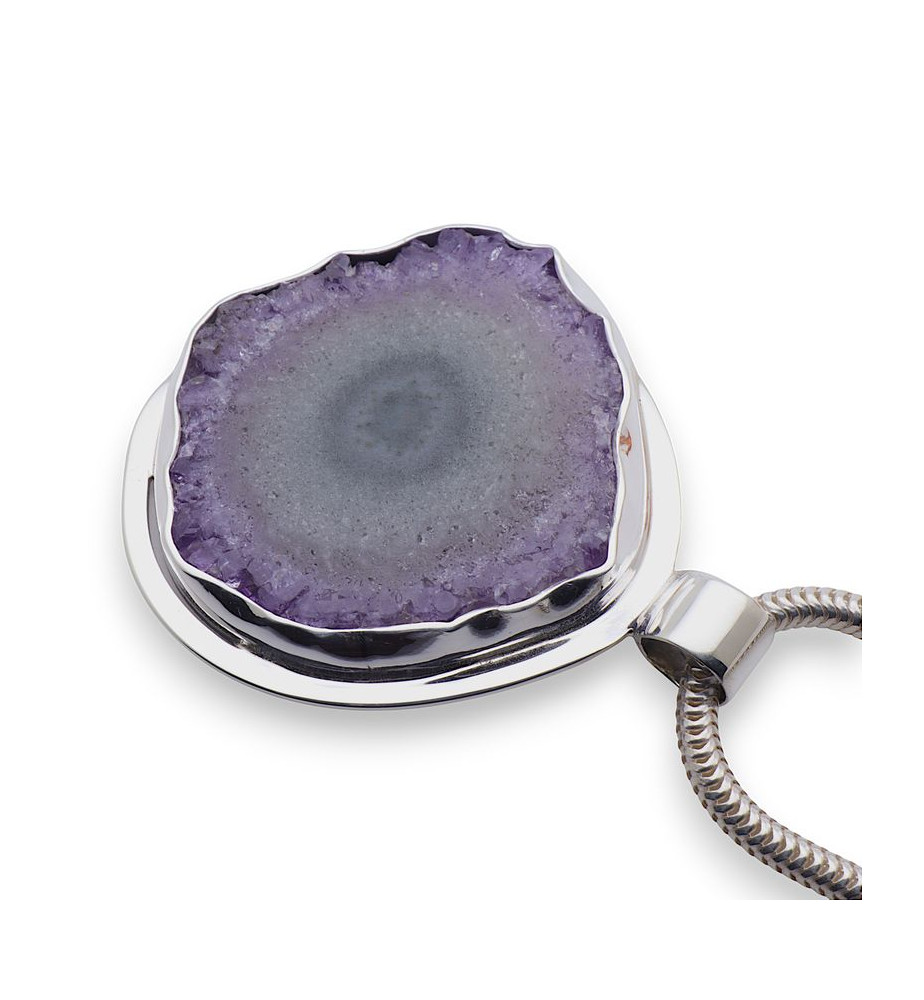 améthyste stalactite bijou
