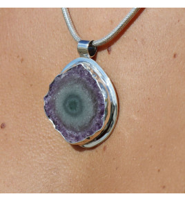pendentif améthyste femme
