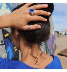 bague azurite