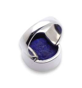 bague azurite argent