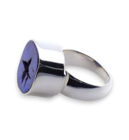 bague azurite femme