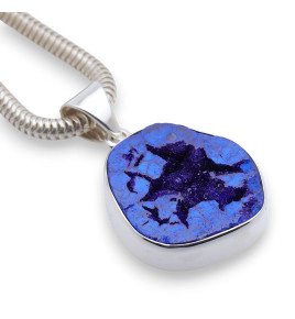 pendentif azurite bijouterie