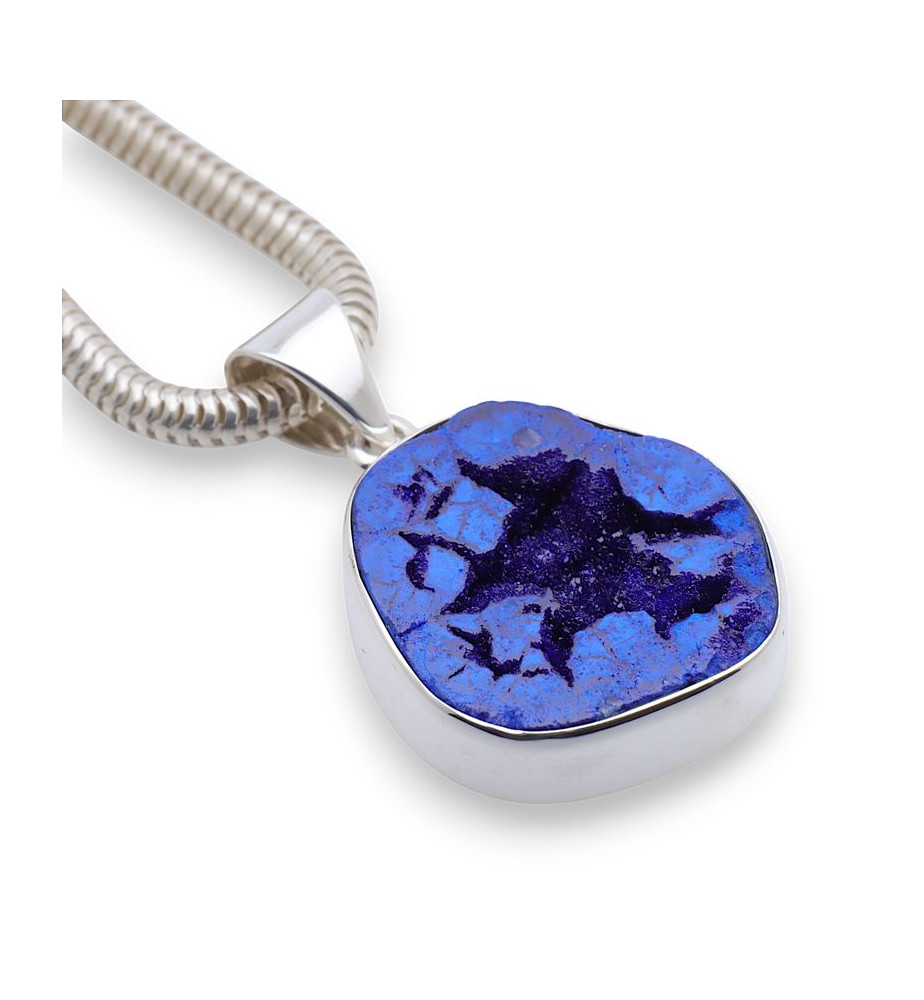 pendentif azurite bijouterie